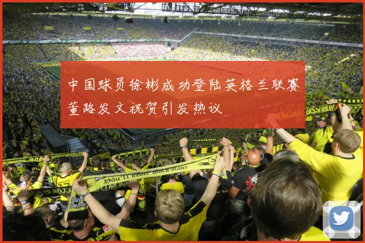 中国球员徐彬成功登陆英格兰联赛董路发文祝贺引发热议